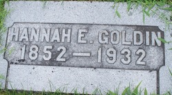 Hannah E. <I>Sherman</I> Goldin 
