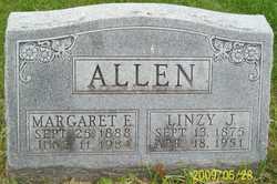 Margaret Emily <I>Moffitt</I> Allen 
