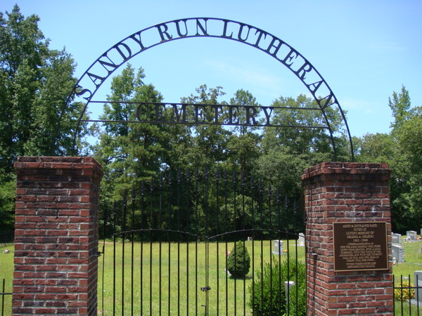 Sandy Run Lutheran Church Cemetery