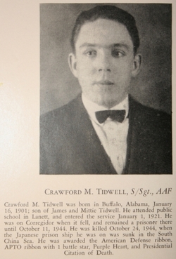 SSGT Crawford M. Tidwell 