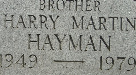 Martin Harry Hayman (1949-1979)