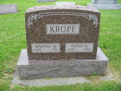 Martha Magdalena <I>Keim</I> Kropf 