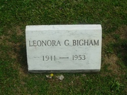Leonora G. <I>Groves</I> Bigham 