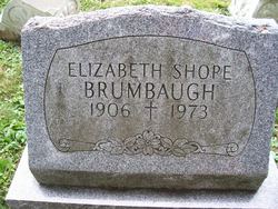 Elizabeth Thea <I>Shope</I> Brumbaugh 