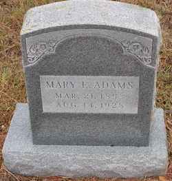 Mary E “Mollie” <I>McCall</I> Adams 