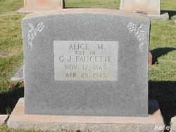 Alice <I>Montgomery</I> Faucette 