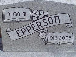 Alma M <I>Kinser</I> Epperson 