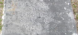 Lucy A. <I>Lanier</I> Kemp 
