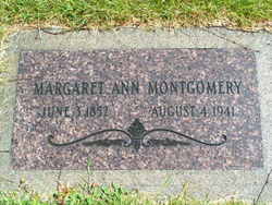 Margaret Ann <I>Carver</I> Montgomery 
