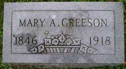Mary Ann “Polly” <I>Breedlove</I> Greeson 