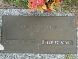 Betty E Pike 