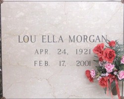 Lou Ella <I>Coleman</I> Morgan 