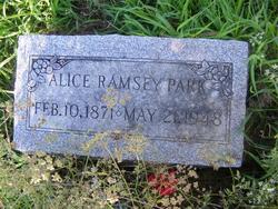Laura Alice <I>Ramsey</I> Asher Park 