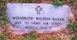 Woodrow Wilson Baker 