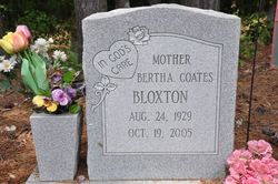 Bertha <I>Coates</I> Bloxton 