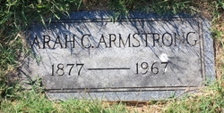 Sarah Catherine “Carrie” <I>Fincham</I> Armstrong 