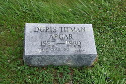 Doris <I>Titman</I> Apgar 