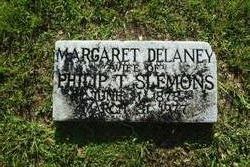 Margaret <I>Delaney</I> Slemons 