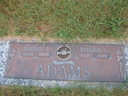 Thelma Alfreda <I>Niceswander</I> Adams 