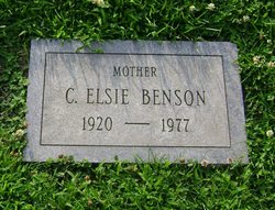 Clara Elsie Benson 