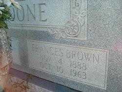 Frances Carter “Fannie” <I>Brown</I> Boone 
