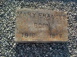 Mary Frances Boone 