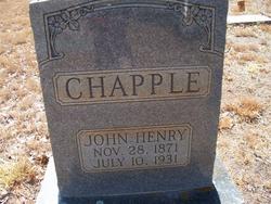 John Henry Chapple 