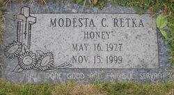 Modesta C. “Honey” Retka 