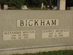 Alexander Mouton Bickham 
