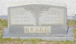 Jane Carolyn “Carrie” <I>Griner</I> Bragg 