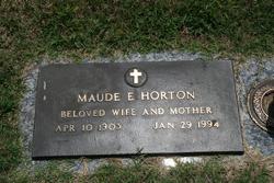 Maude Ethel <I>Hamrick</I> Horton 