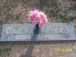 Elizabeth <I>Hoehne</I> Belitz 