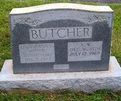 Louiseanna A. “Lulu” <I>Moser</I> Butcher 