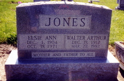 Elsie Ann <I>Land</I> Jones 
