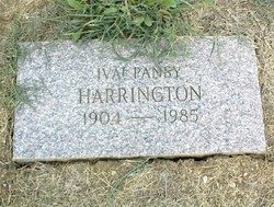 Iva Pansy Harrington 
