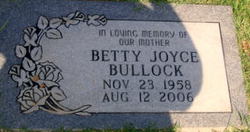 Betty Joyce Bullock 