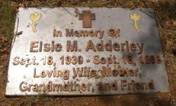 Elsie Maurice <I>Hudman</I> Adderley 