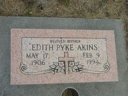 Edith Anita <I>Brown</I> Akins 