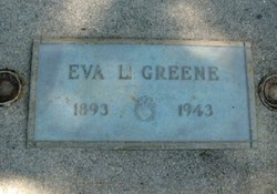 Evalyn Eva Julia <I>Molahan Ott</I> Greene 