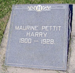 Maurine <I>Pettit</I> Harry 