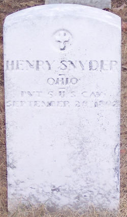 PVT Henry Snyder 