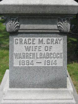 Grace M <I>Gray</I> Babcock 