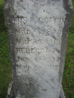 Rebecca P. <I>Johnson</I> Coffin 