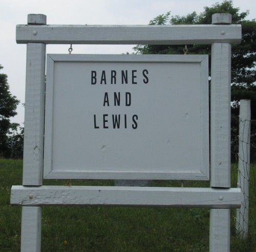 Barnes and Lewis Cemetery