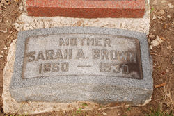 Sarah A Brown 