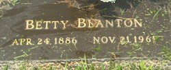 Betty Ellen <I>Davis</I> Blanton 