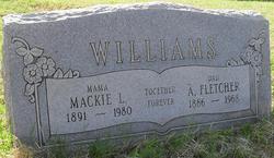 Mackie Lena <I>Riddle</I> Williams 