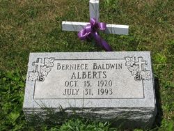 Bernice Aileen <I>Baldwin</I> Alberts 