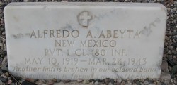 PFC Alfredo Antonio Abeyta 
