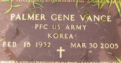 PFC Palmer Gene Vance Sr.